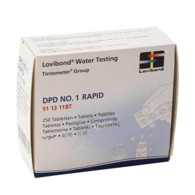 Test tabletter DPD NO1 rapid (manuell måling) brett á 10 tabletter