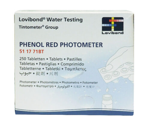 Test tabletter Penol Red (PH til Smarttest) brett á 10 tabletter