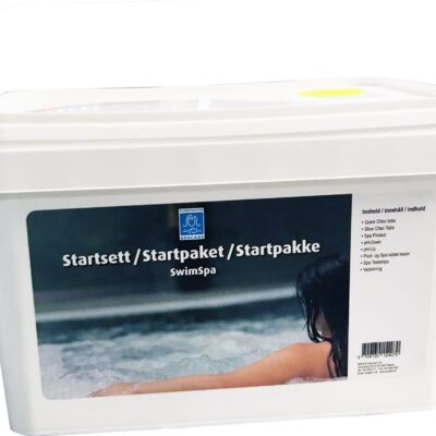 Startpakke - Swimspa startsett inkl. Alka Up 5 kg og Dispenser (Maxi)